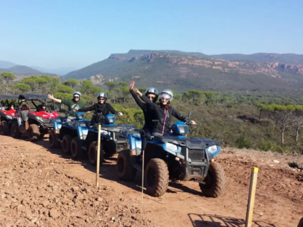 Randonnée Quad proche du Muy dans le Massif des Maures (83)