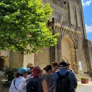 Randonnée Saint-Avit-Sénieur : Plantes d'antan et pierres dorées à Saint-Avit-Sénieur