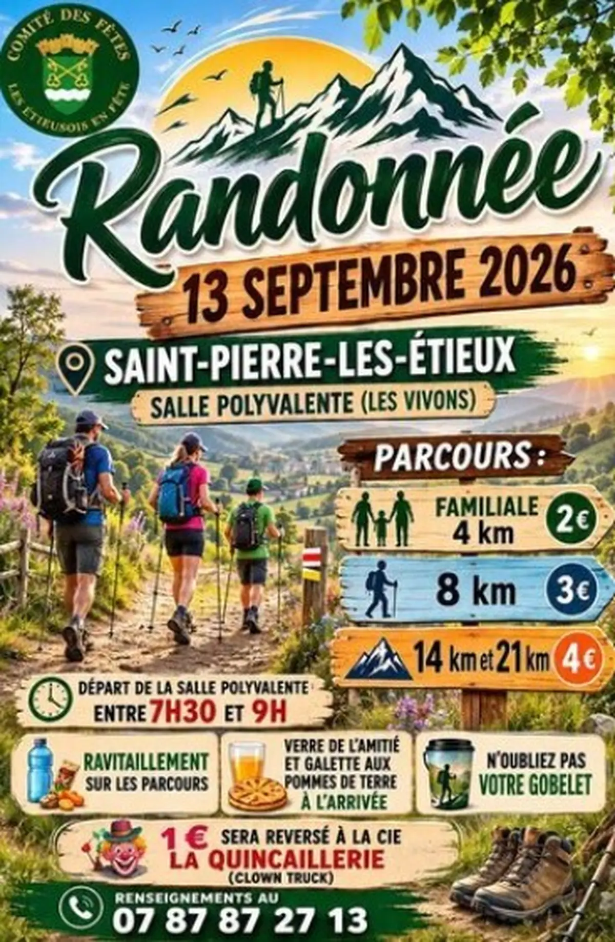 Randonnée Saint-Pierre-les-Etieux