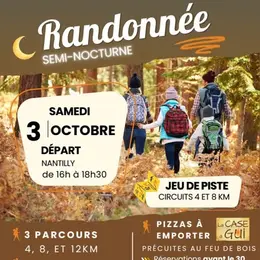 Randonnée semi-nocturne