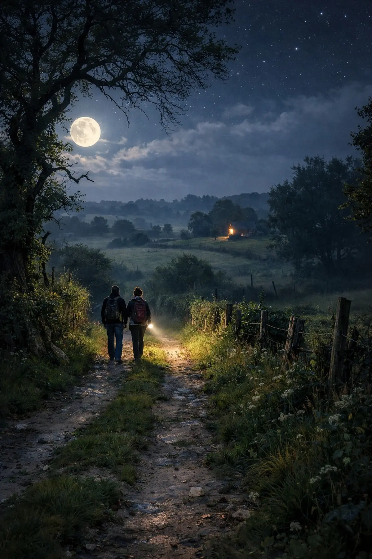 Randonnée semi nocturne