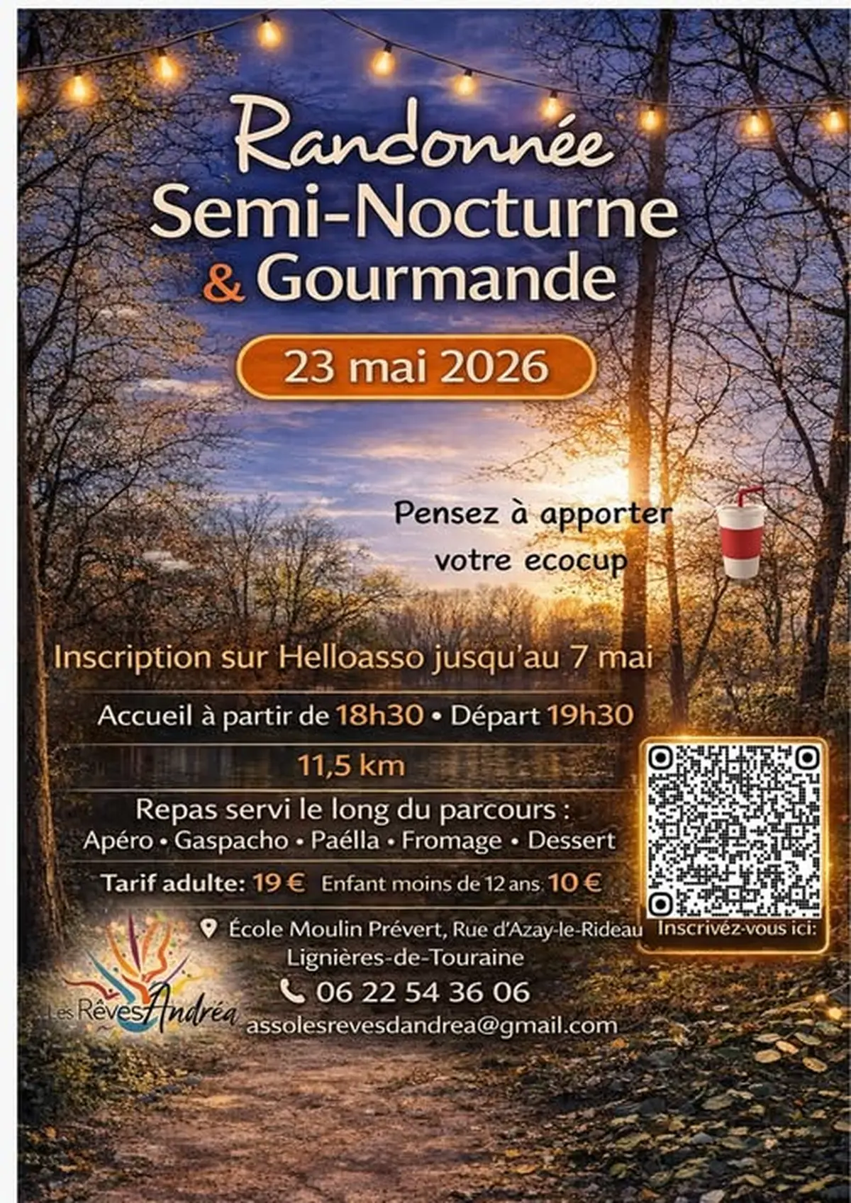 Randonnée Semi-Nocturne et Gourmande