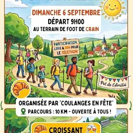 Randonnée solidaire en faveur du Téléthon