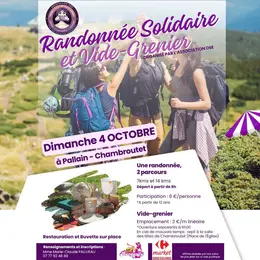 Randonnée solidaire et vide-grenier