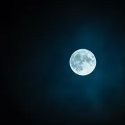 Randonnée sous la pleine lune