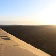 Randonnée sur la Dune du Pilat au lever du soleil