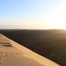 Randonnée sur la Dune du Pilat au lever du soleil