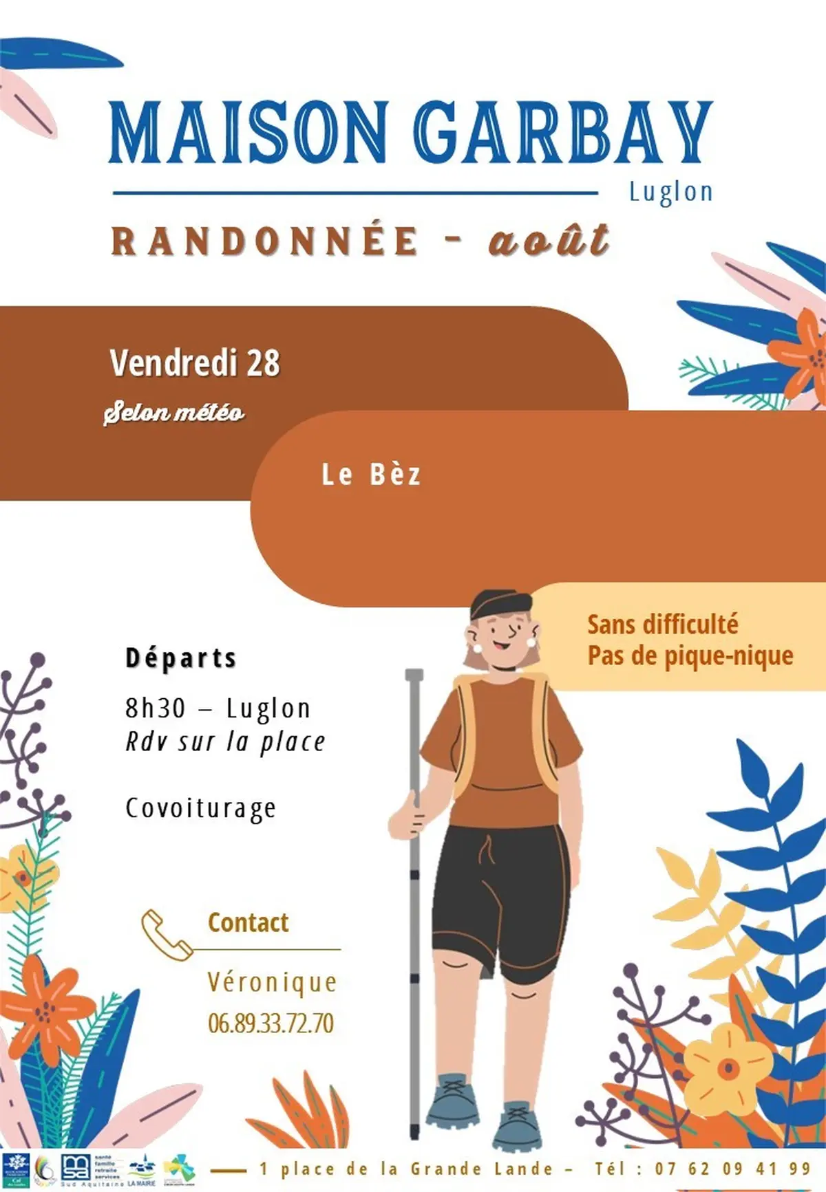 Randonnée sur les bords du Bez
