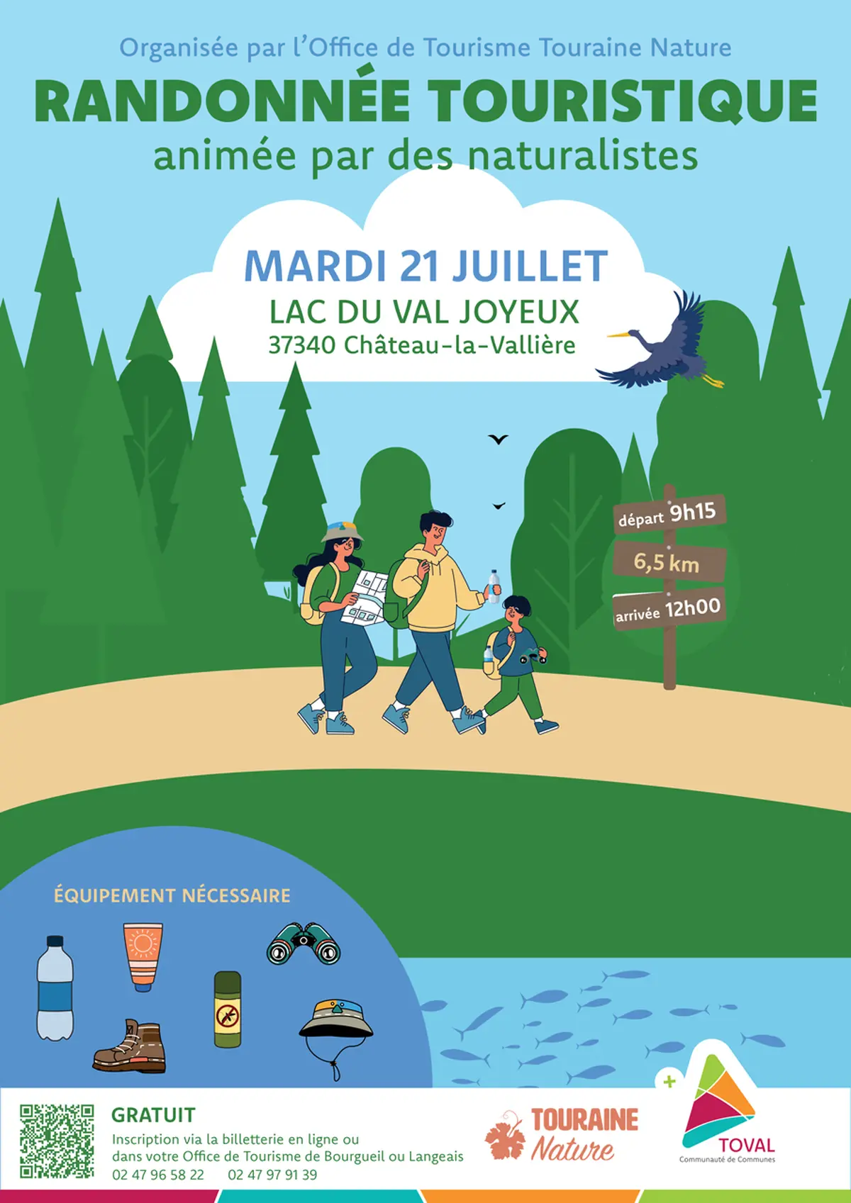 Randonnée Touristique par des naturalistes