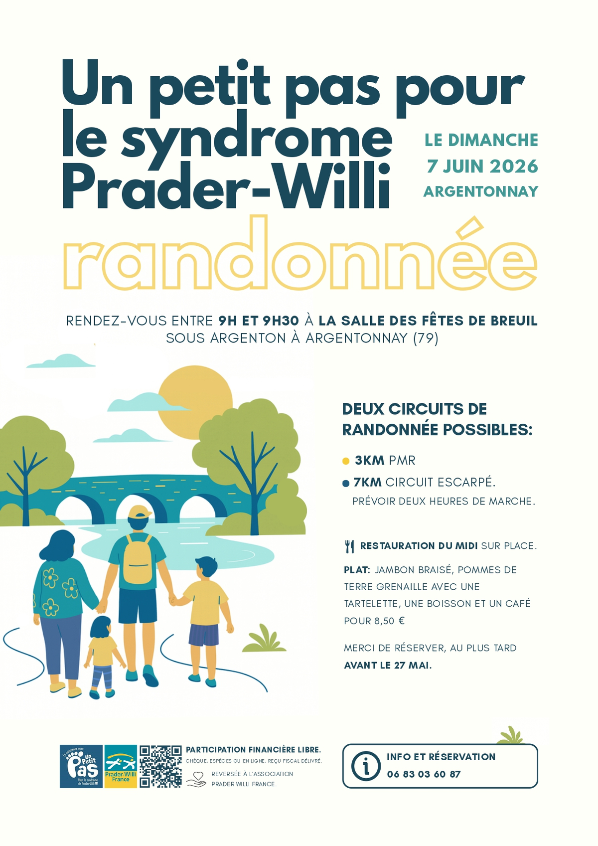 Randonnée - Un petit pas pour le syndrome Prader-Willi