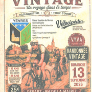 Randonnée vintage à vélo