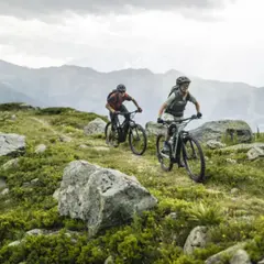 Randonnée VTT électrique de 7h en altitude au dessus de Chamonix