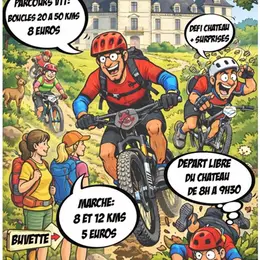 Randonnée VTT et marche, trail