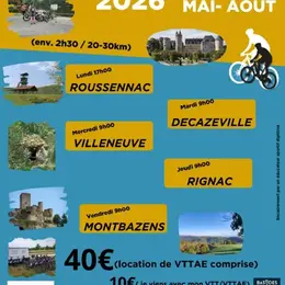 Randonnée VTTAE avec Roussenn'Arc