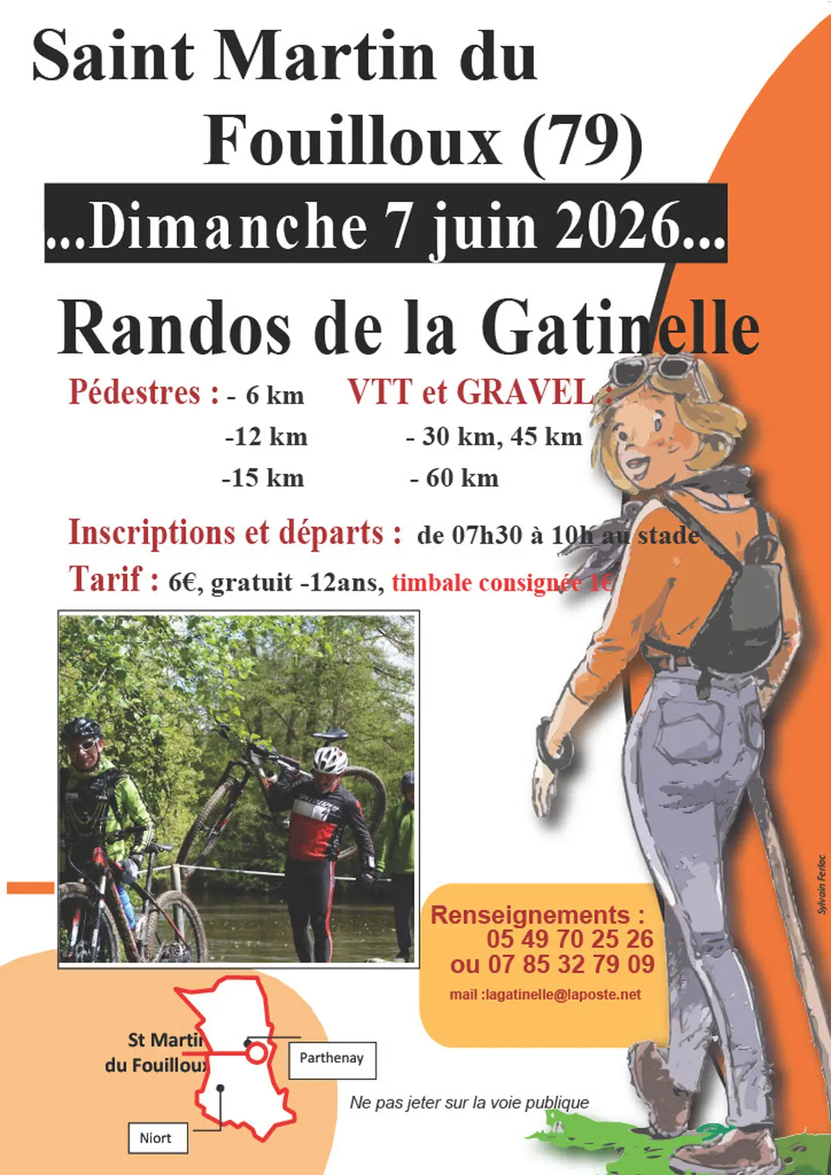 Randonnées de la Gatinelle à St Martin du Fouilloux