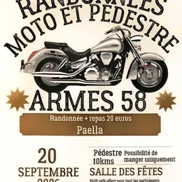 Randonnées Moto et Pédestre à Armes !