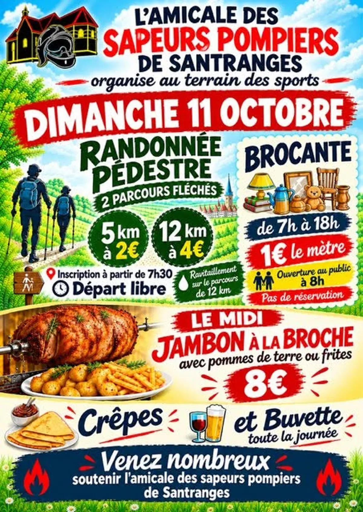 Randonnées pédestres - Brocante & festivités