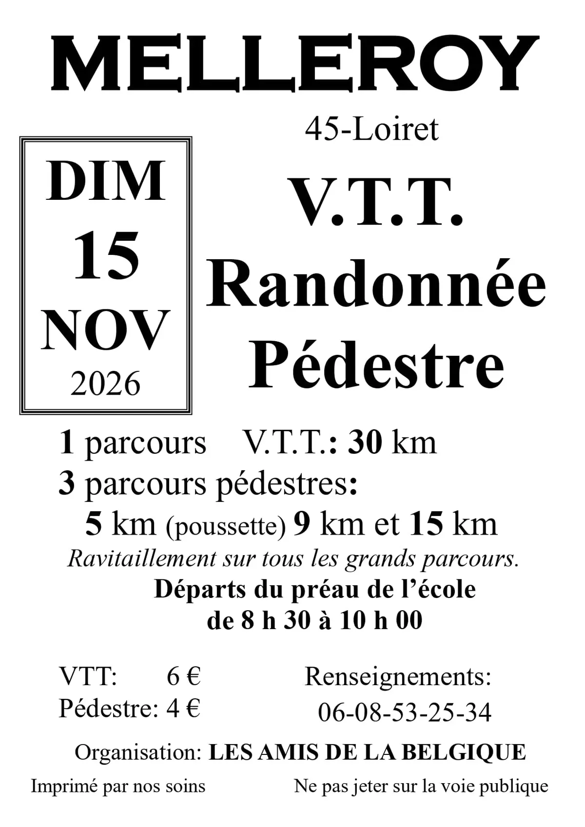 Randonnées VTT & Pédestre