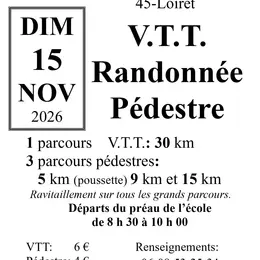 Randonnées VTT & Pédestre
