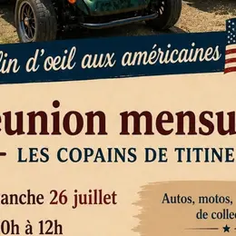 Rassemblement de véhicules américains