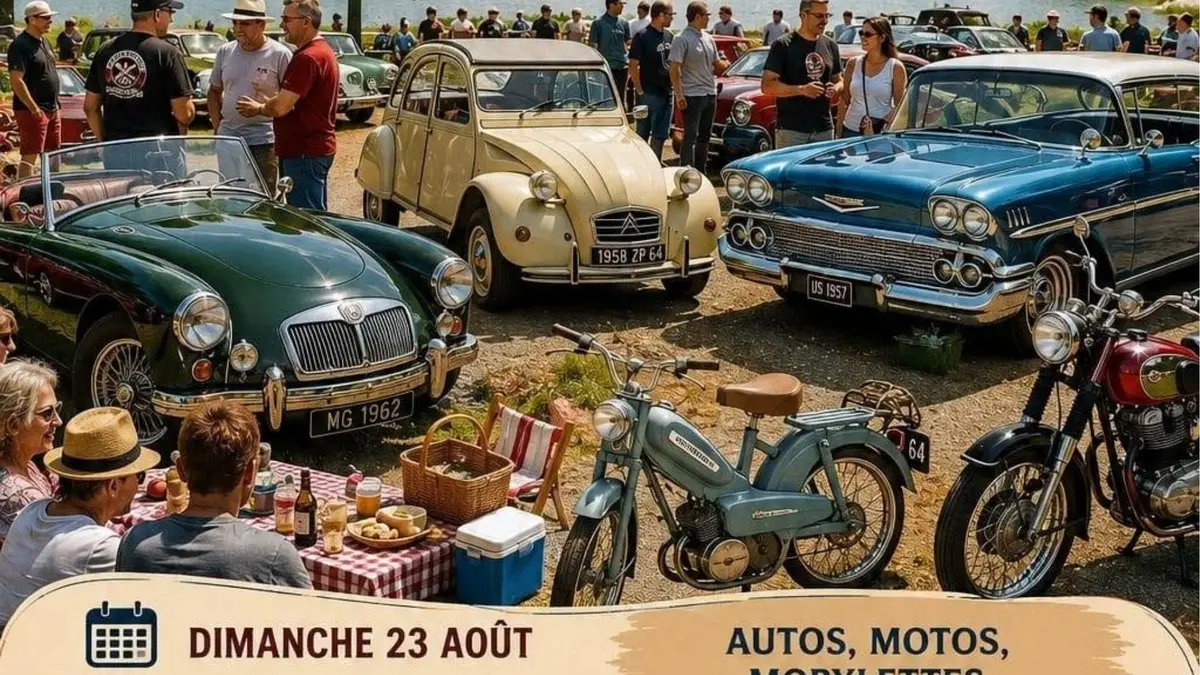 Rassemblement de véhicules anciens
