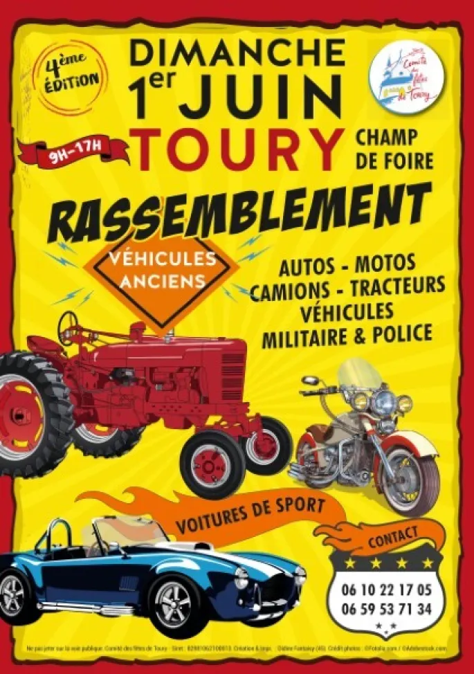 Rassemblement de véhicules anciens – 4ᵉ édition