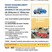Rassemblement de véhicules anciens et de collection