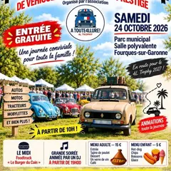 Rassemblement de véhicules anciens et de prestige