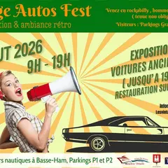 Rassemblement de voitures vintage