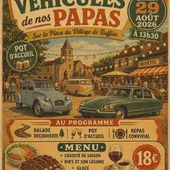 Rassemblement des véhicules de nos Papas