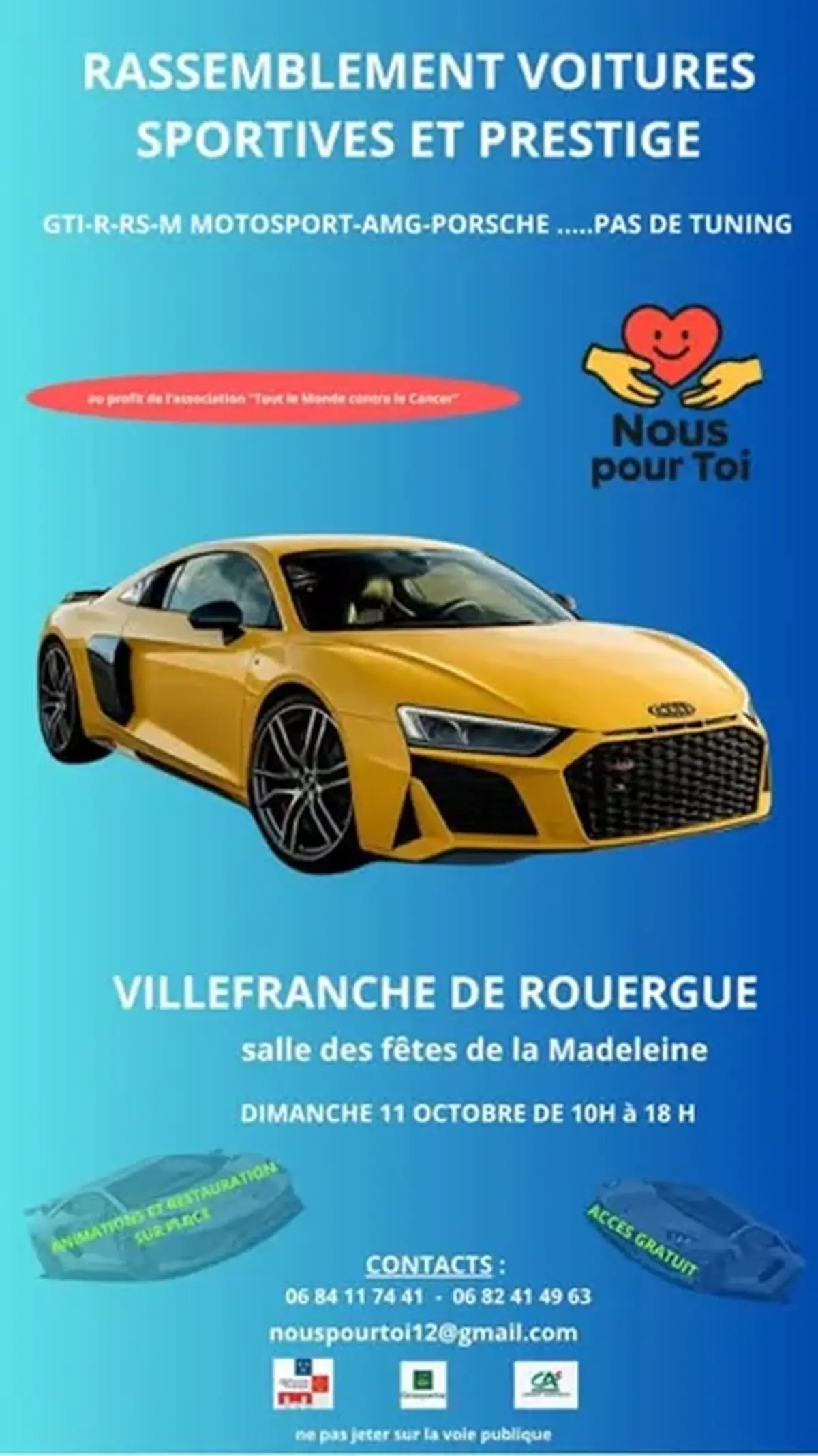 Rassemblement voitures sportives et prestige