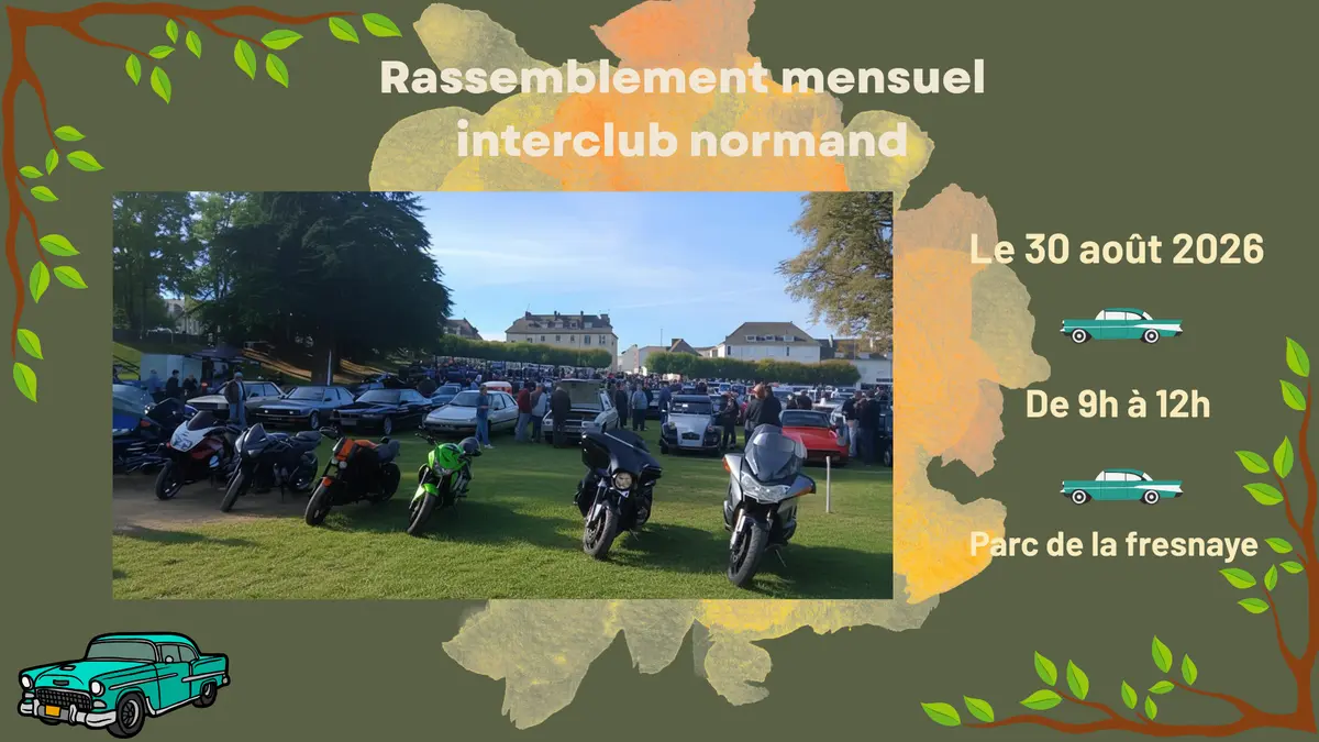 Rassemblements de voitures au parc de la Fresnaye
