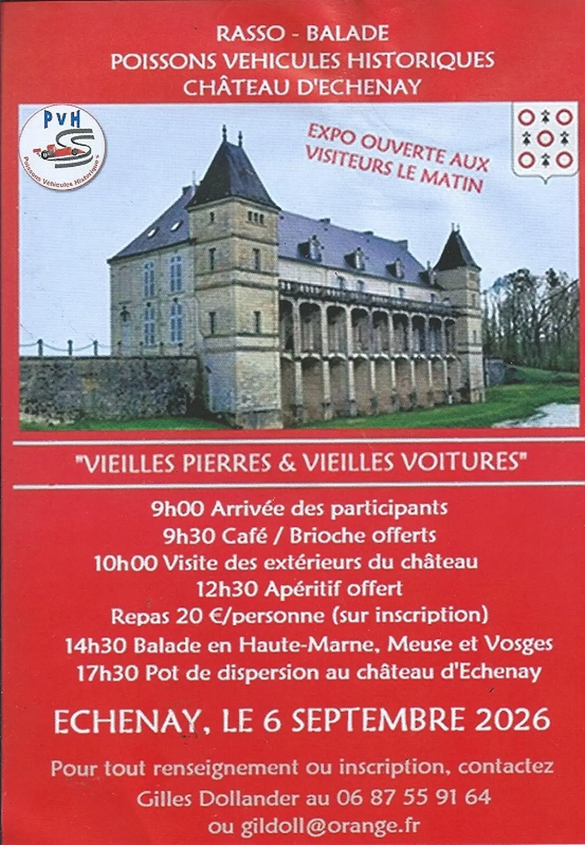 Rasso-Balade Vielles Pierres & Vielles Voitures