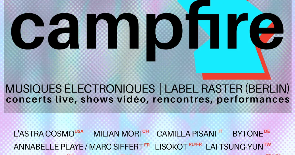 Raster. Electric Campfire 2026