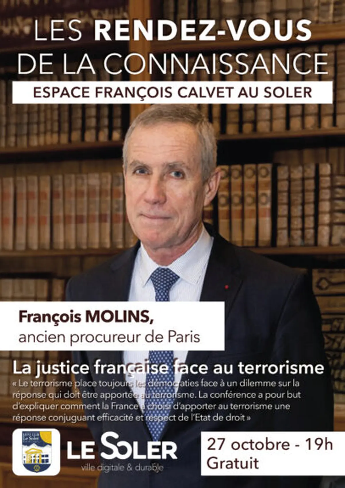 Rdv De La Connaissance : François Molins