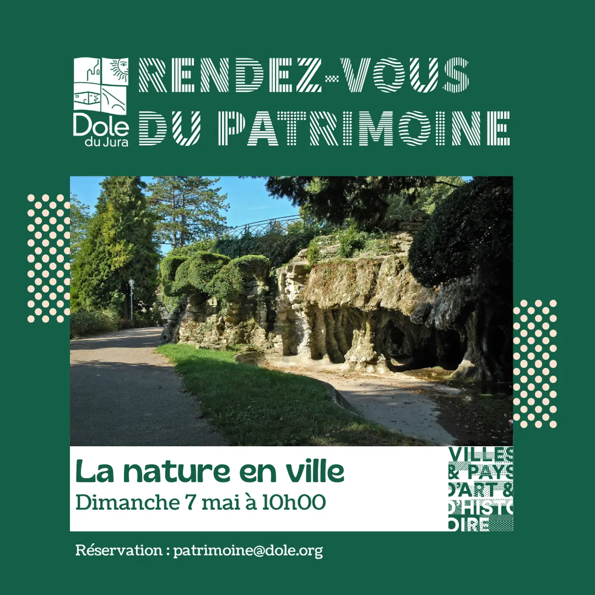 RDV du Patrimoine : La nature en ville