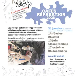 RDV récup - Café Réparation
