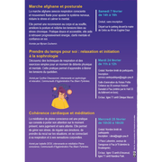 RDV santé - Les ateliers Prendre du temps pour soi : relaxation et initiation à la sophrologie