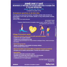 RDV santé - PORTES OUVERTES DU SAS (Structure d’Aide par le Sport Loisir) du BEARN