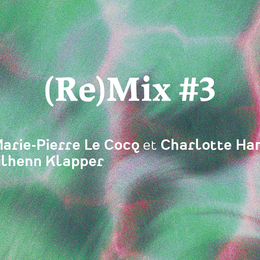 (Re)Mix #3 Marie-Pierre Le Cocq et Charlotte Hannah/ Tilhenn Klapper