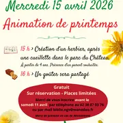 Réalisation d'un herbier