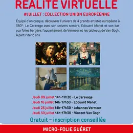 Réalité Virtuelle à la Micro Folie