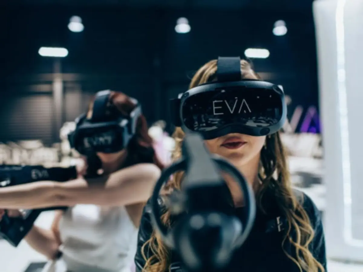 Réalité virtuelle en arène à EVA Bordeaux-Lac (33)