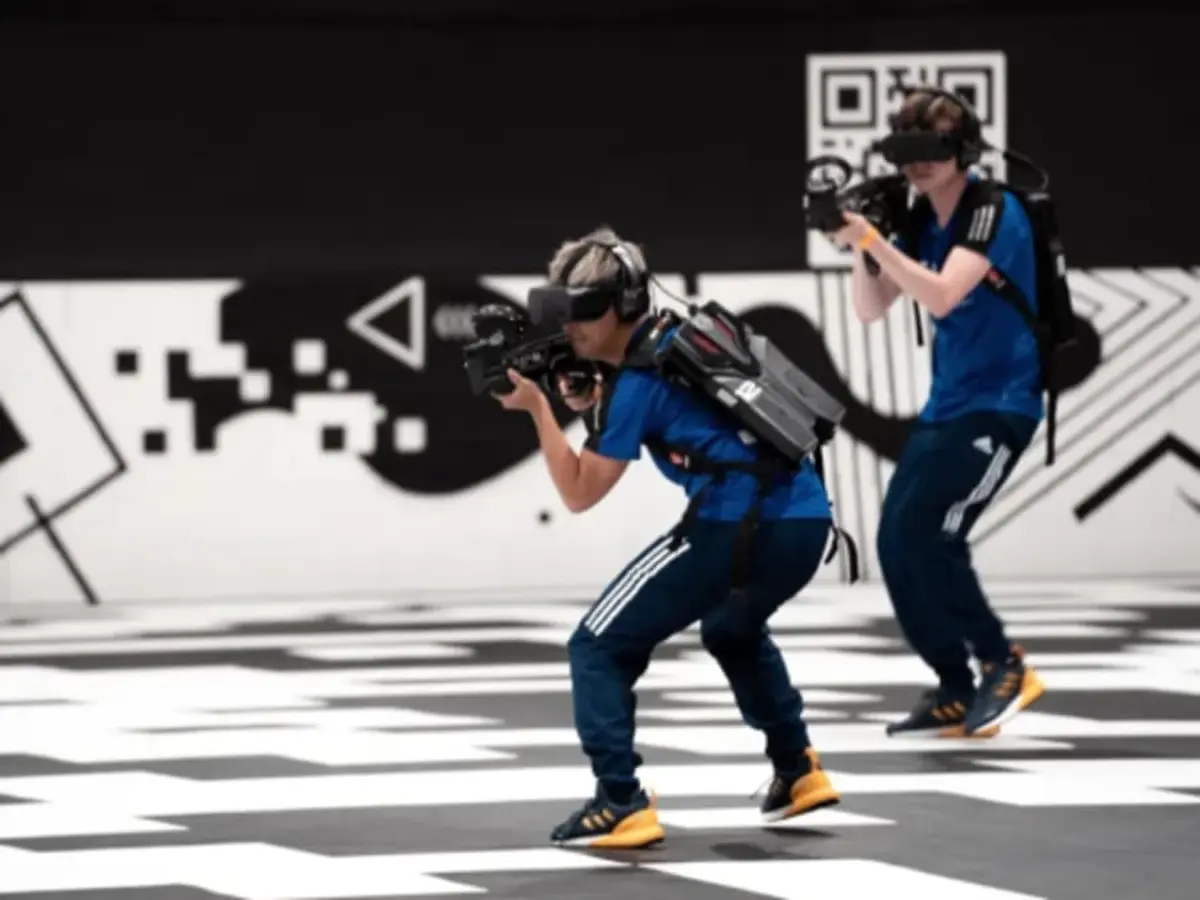 Réalité virtuelle en arène à EVA Bruay-la-Buissière (62)