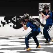 Réalité virtuelle en arène à EVA Bruay-la-Buissière (62)
