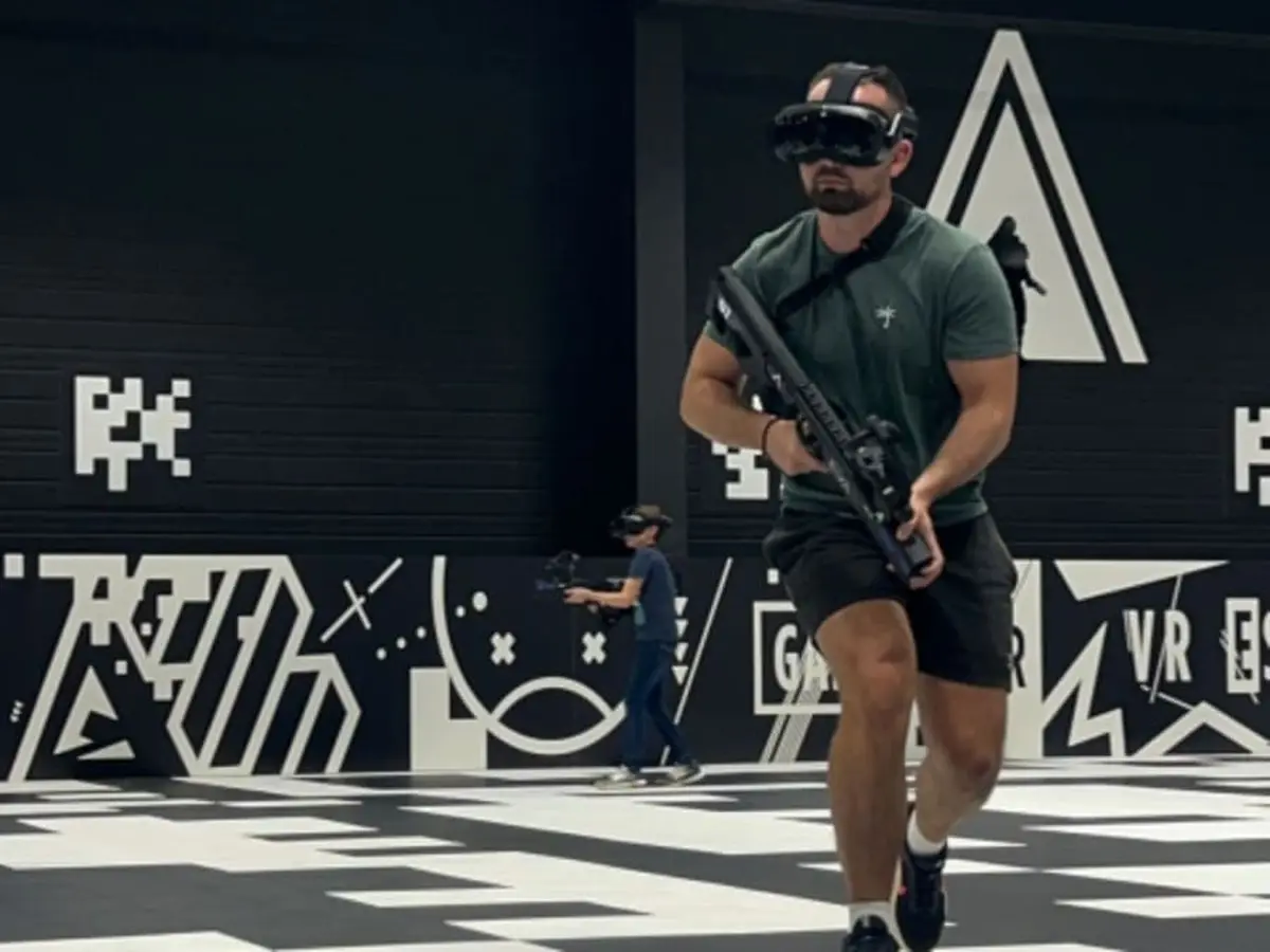 Réalité virtuelle en arène à EVA Saint-Etienne (42)