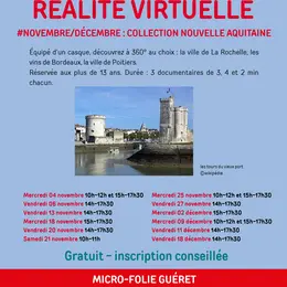 Réalité Virtuelle Nouvelle Aquitaine