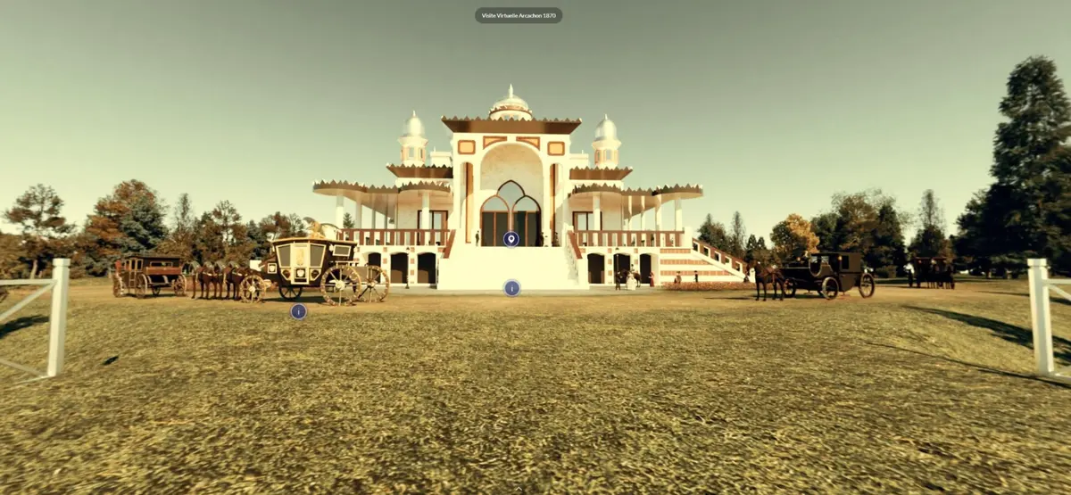 Réalité virtuelle sur Arcachon au temps de Napoléon III