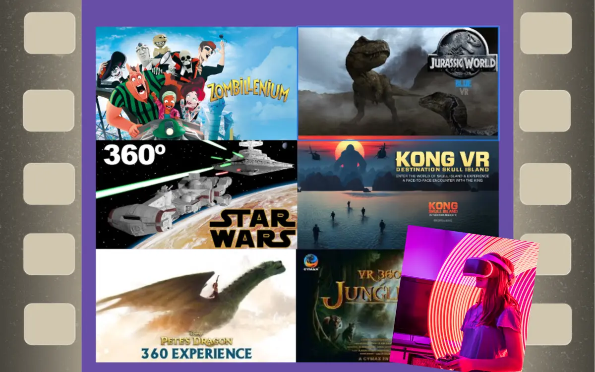 REALITE VIRTUELLE sur le thème du cinema