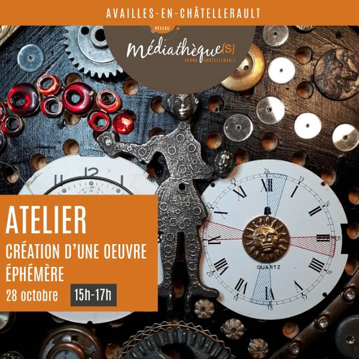 Rebuts et merveilles : création d'une œuvre éphémère